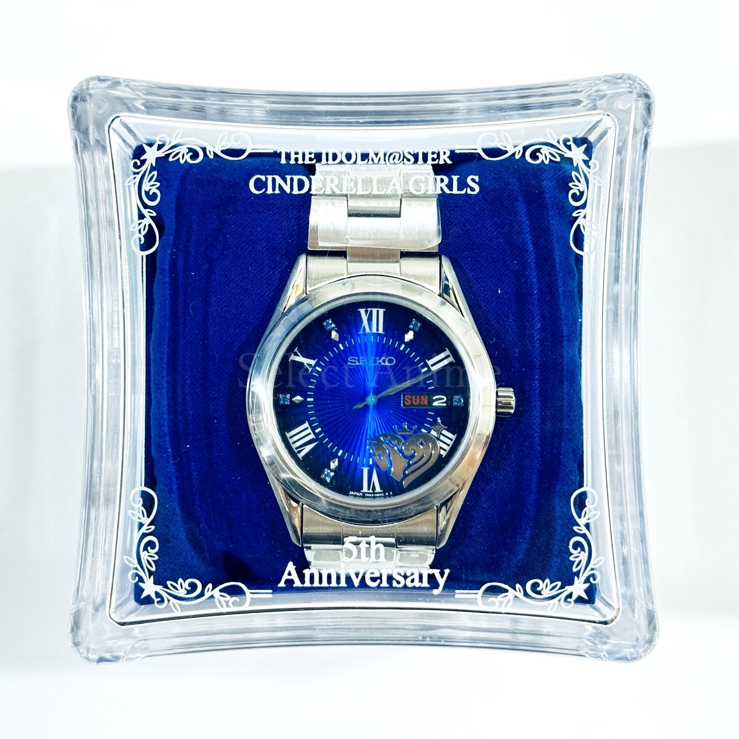 THE IDOLM@STER CINDERELLA GIRLS Clock SEIKO Collaboration 5th Anniversary Commemorative Limited [USED]