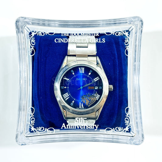 THE IDOLM@STER CINDERELLA GIRLS Clock SEIKO Collaboration 5th Anniversary Commemorative Limited [USED]