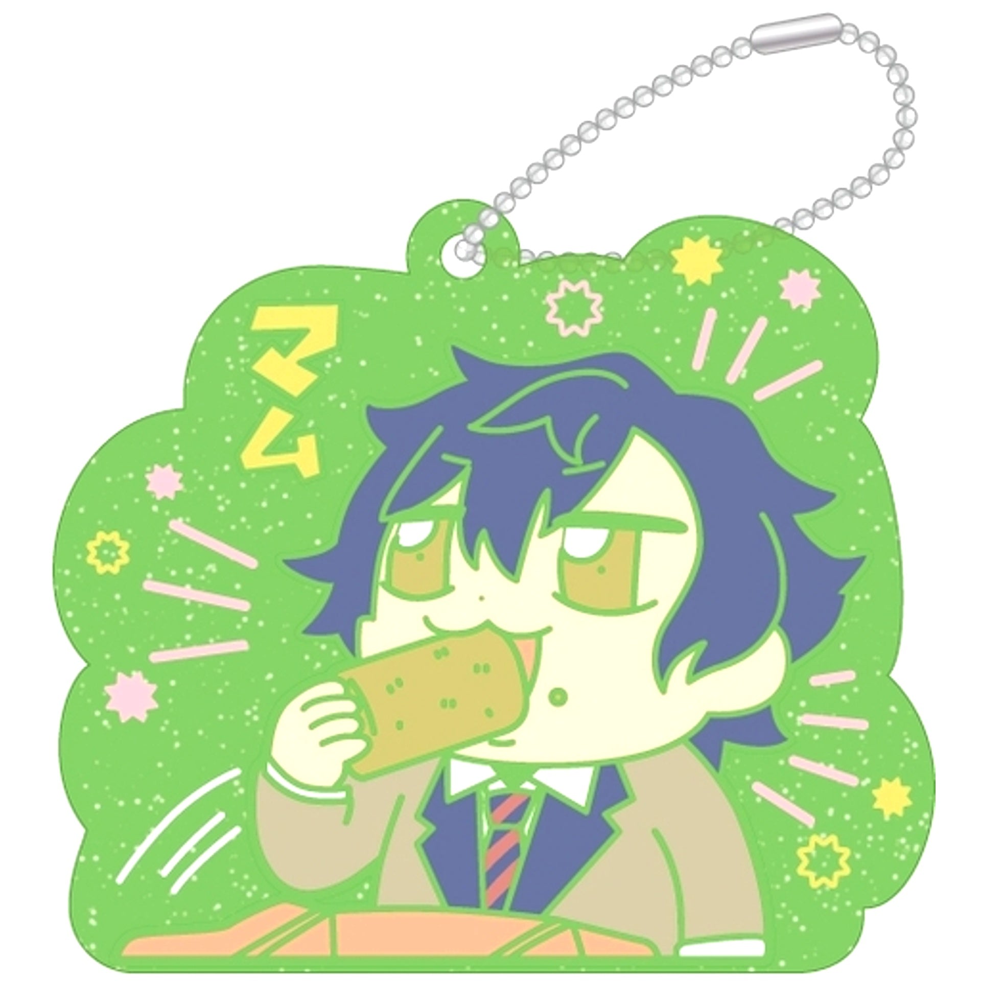 Jun Sazanami Ensemble Stars! x Bukubu Okawa Ensanbukubu Stars! Rubber Strap Collection 1st [USED]