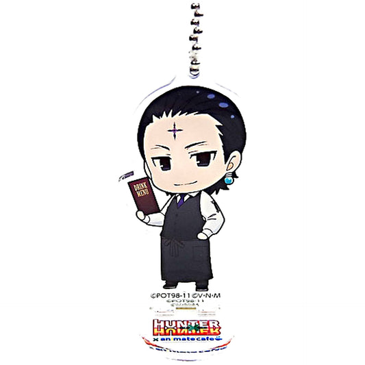 Hunter x Hunter Chrollo Lucilfer Trading Acrylic Stand Keychain animate cafe Limited Keychains [USED]