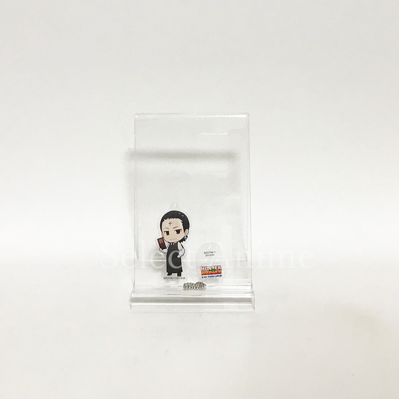 Hunter x Hunter Chrollo Lucilfer Trading Acrylic Stand Keychain animate cafe Limited Keychains [USED]