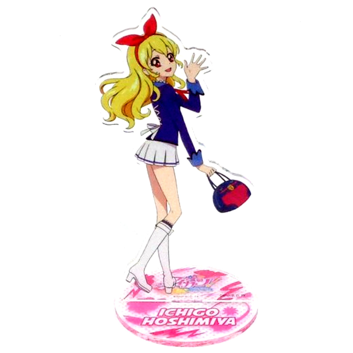 Ichigo Hoshimiya Acrylic Stand Aikatsu! [USED]