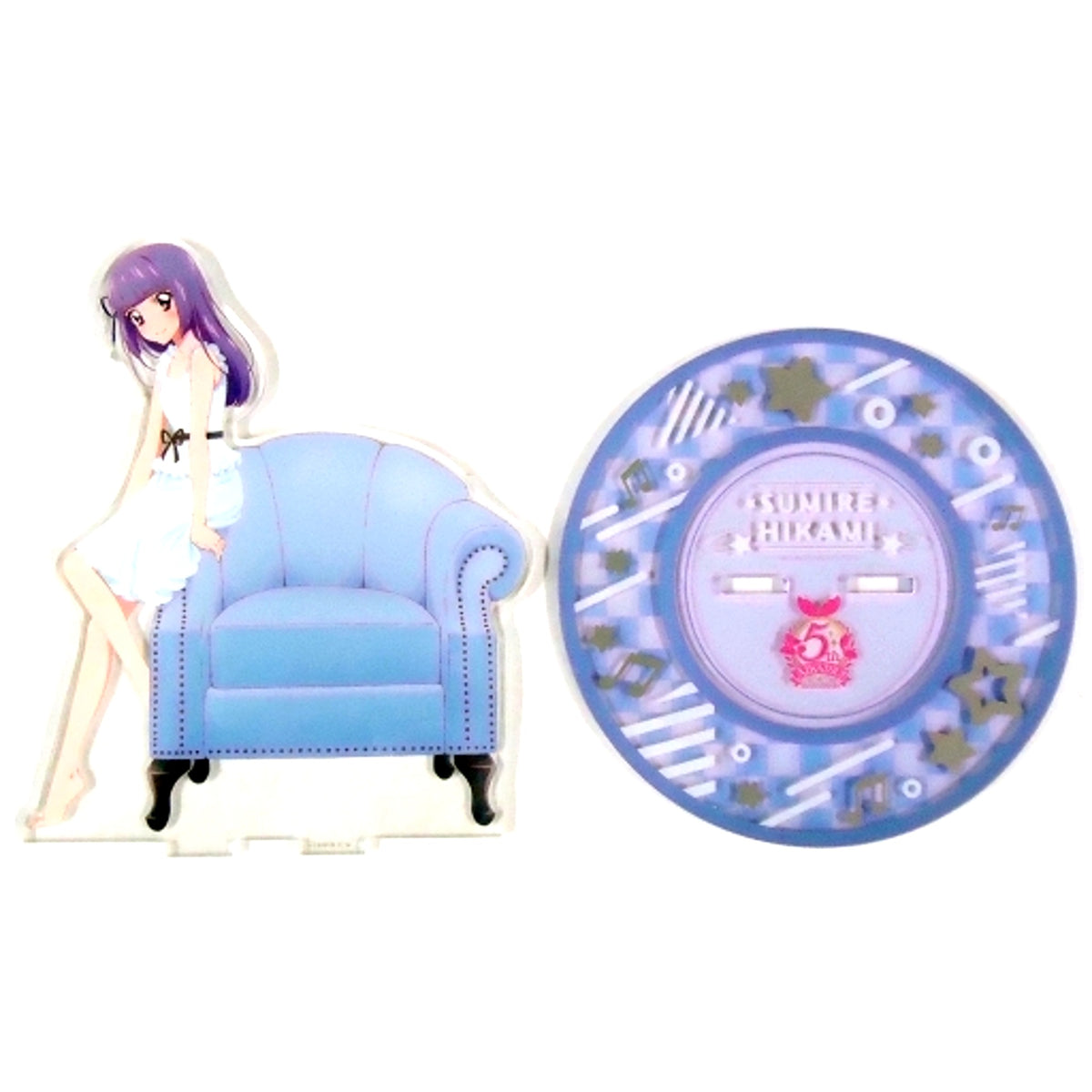 Sumire Hikami Big Acrylic Stand Aikatsu! [USED]