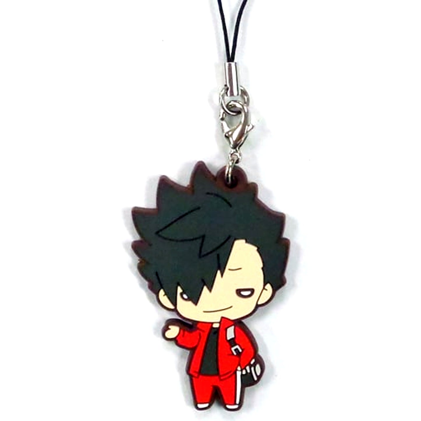 Tetsuro Kuroo Nitotan Haikyu!! Jersey Rubber Mascot [USED]