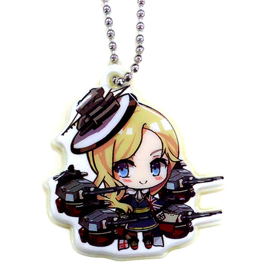 Hood Azur Lane Reflector Ball Chain FamilyMart Circle K Sunkus Campaign [USED]