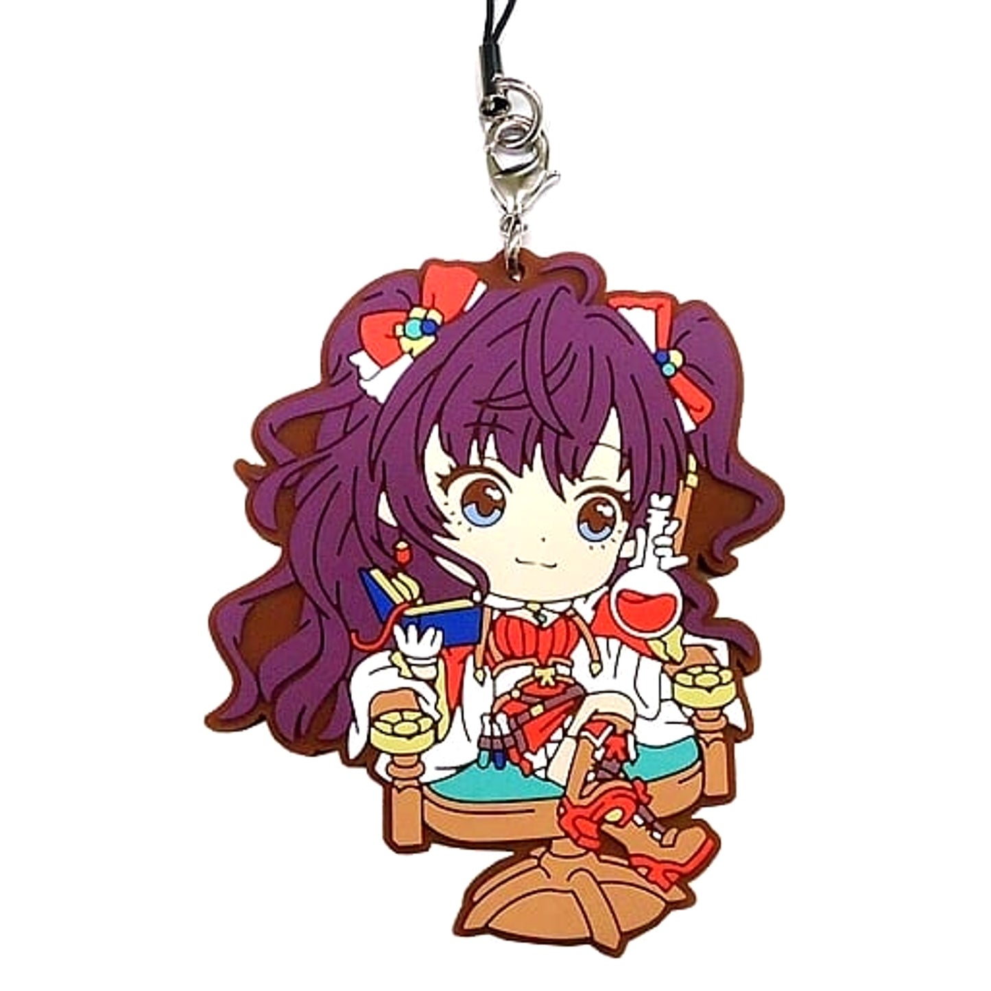 THE IDOLM@STER Cinderella Girls Shiki Ichinose Ichiban Kuji Cinderella's Adventure! Rubber Charm Kyunchara Illustrations Prize F [USED]
