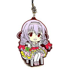 Satomi Sakakibara Rubber Strap Kyun Chara Illustrations Ichiban Kuji The Idolmaster Cinderella Girls Cinderella's Adventure! Prize F [USED]
