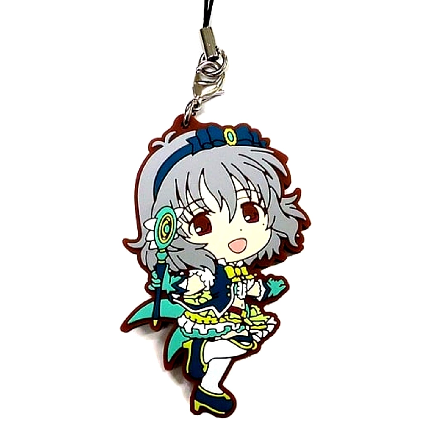 Yume Narumiya Prize F The Idolmaster Cinderella Girls Cinderellas Adventure Ichiban Kuji Kyun Chara Illustrations Rubber Strap [USED]