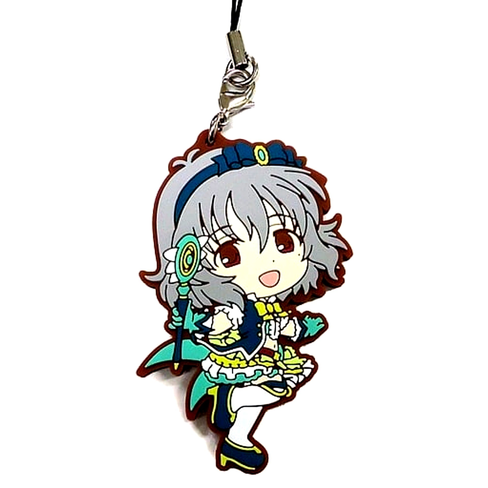Yume Narumiya Prize F The Idolmaster Cinderella Girls Cinderellas Adventure Ichiban Kuji Kyun Chara Illustrations Rubber Strap [USED]