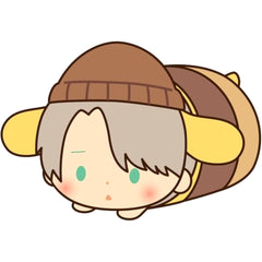 Yuri!!! on Ice X Sanrio Characters Victor Nikiforov Pompompurin Mochikororin 2 Mascot [USED]
