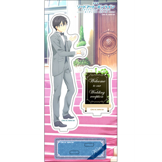 Kirito Wedding Sword Art Online The Movie Ordinal Scale Acrylic Stand [USED]