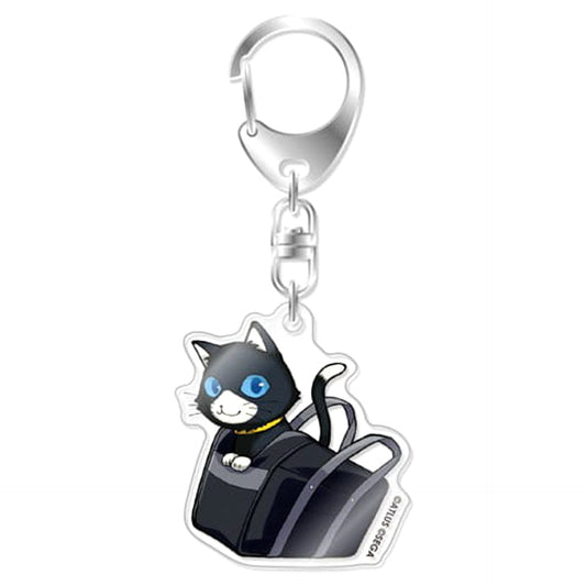 Persona 5 Morgana 09 Bag Chara Form Acrylic Keychain Collection Keychains [USED]