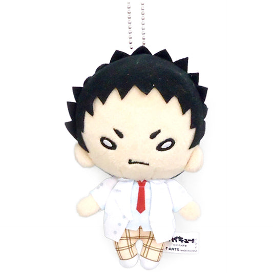 Haikyu!! Hajime Iwaizumi Nitotan Plush Toy with Ball Chain Jump Festa 2016 Limited Keychains [USED]
