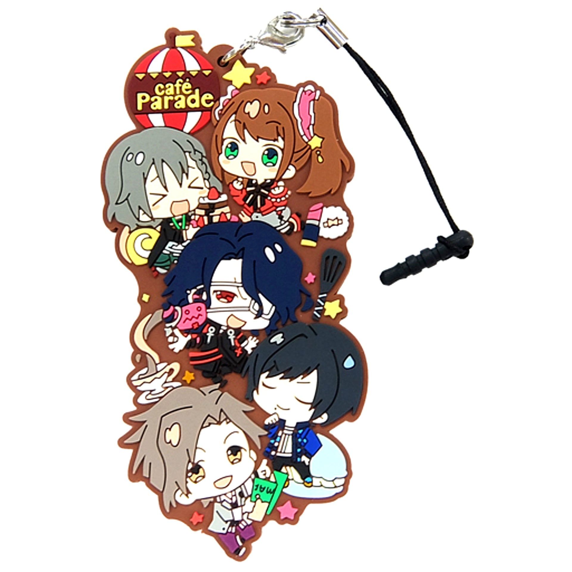 Cafe Parade The Idolmaster SideM Wake Atte Mini Trading Rubber Strap Idol Time 2 [USED]