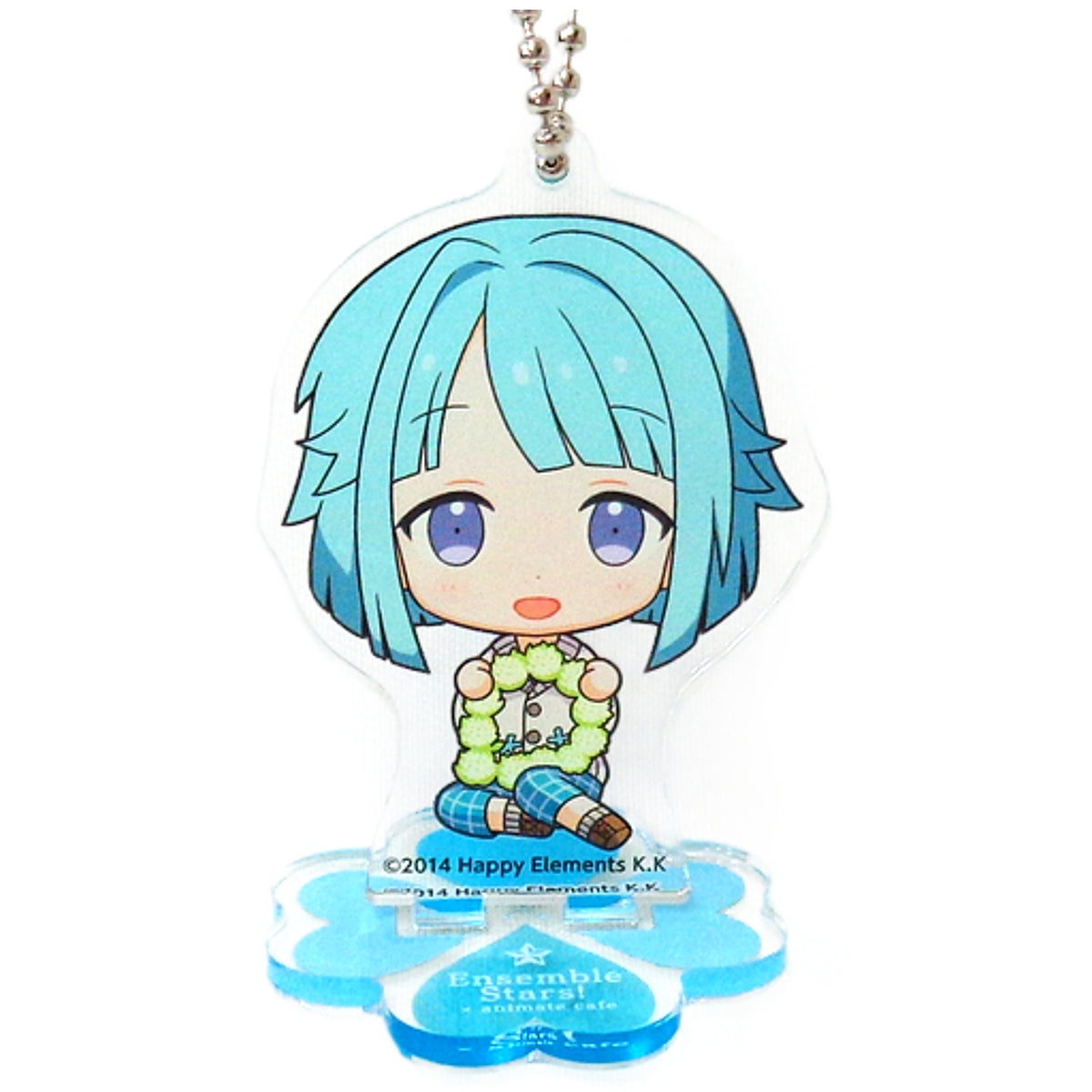 Ensemble Stars! Hajime Shino Trading Acrylic Stand Keychain Yumenosaki Picnic Ver. Group B animate cafe Limited Keychains [USED]