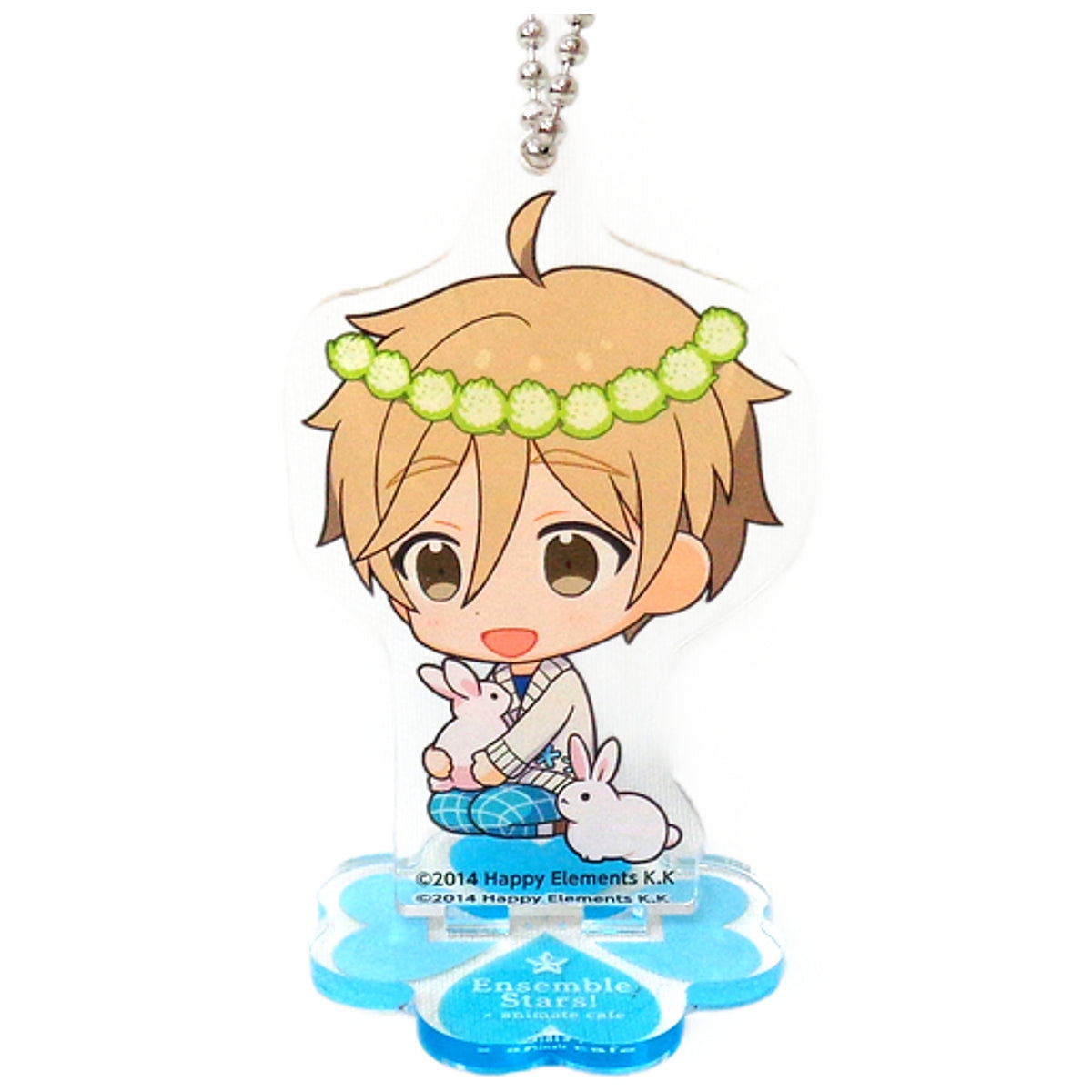 Tomoya Mashiro Ensemble Stars! Random Acrylic Stand Keychain Yumenosaki Picnic Ver. Group B animate cafe Limited [USED]