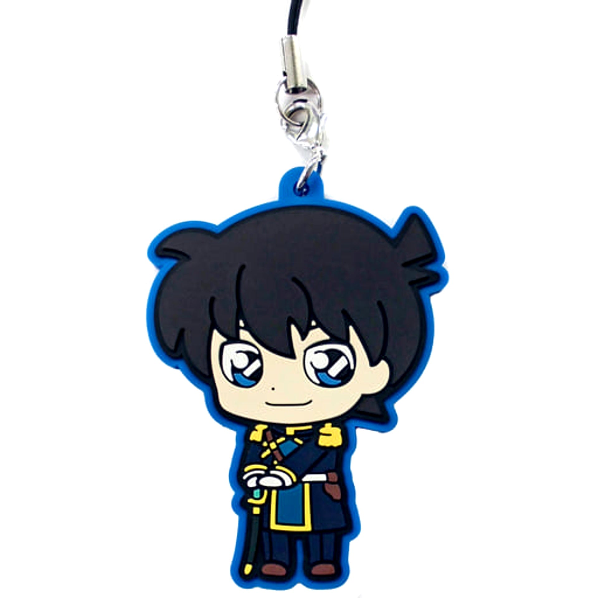 Detective Conan Shinichi Kudo Sega Lucky Kuji Zero Collection Rubber Charm Prize D [USED]