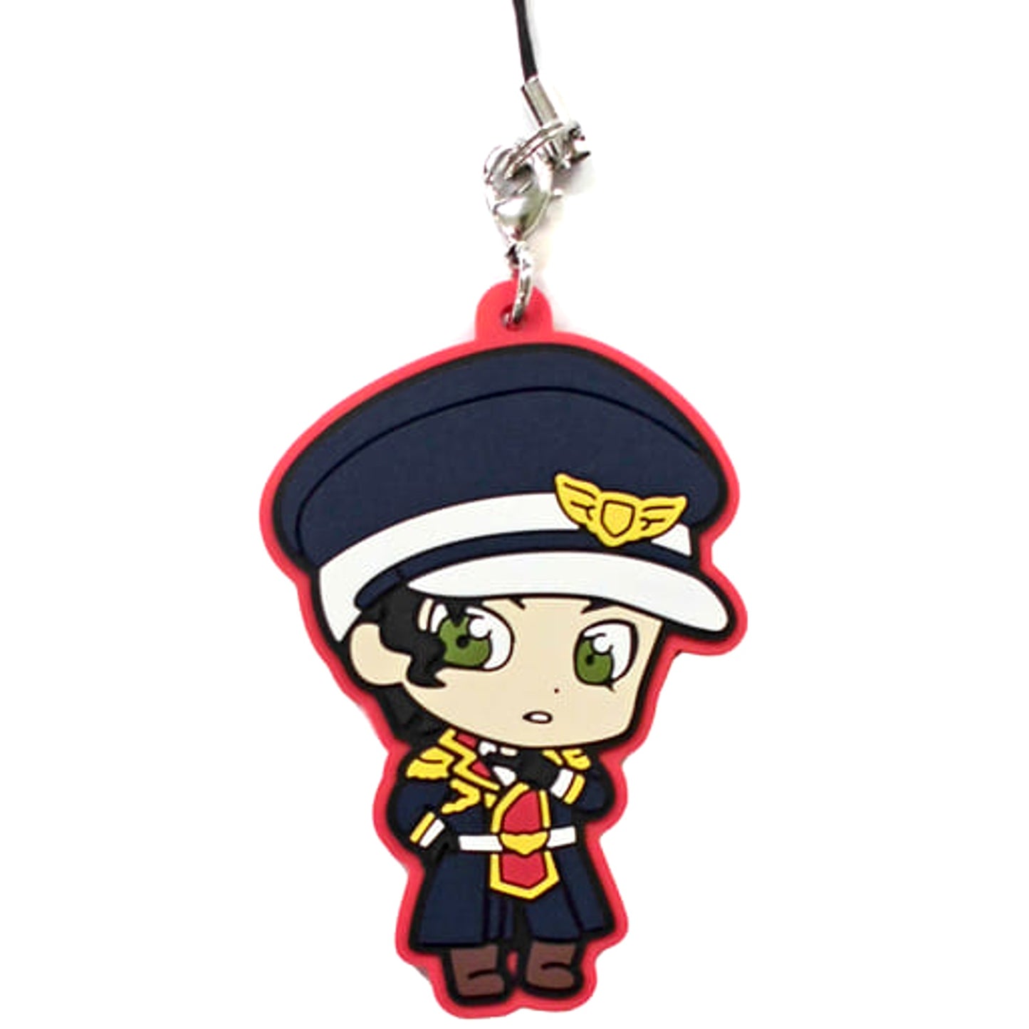 Detective Conan Shuichi Akai Sega Lucky Kuji Zero Collection Rubber Charm Prize D [USED]
