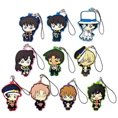Detective Conan Conan Edogawa & Others All 10 Types Set Sega Lucky Kuji Zero Collection Rubber Charm Prize D [USED]