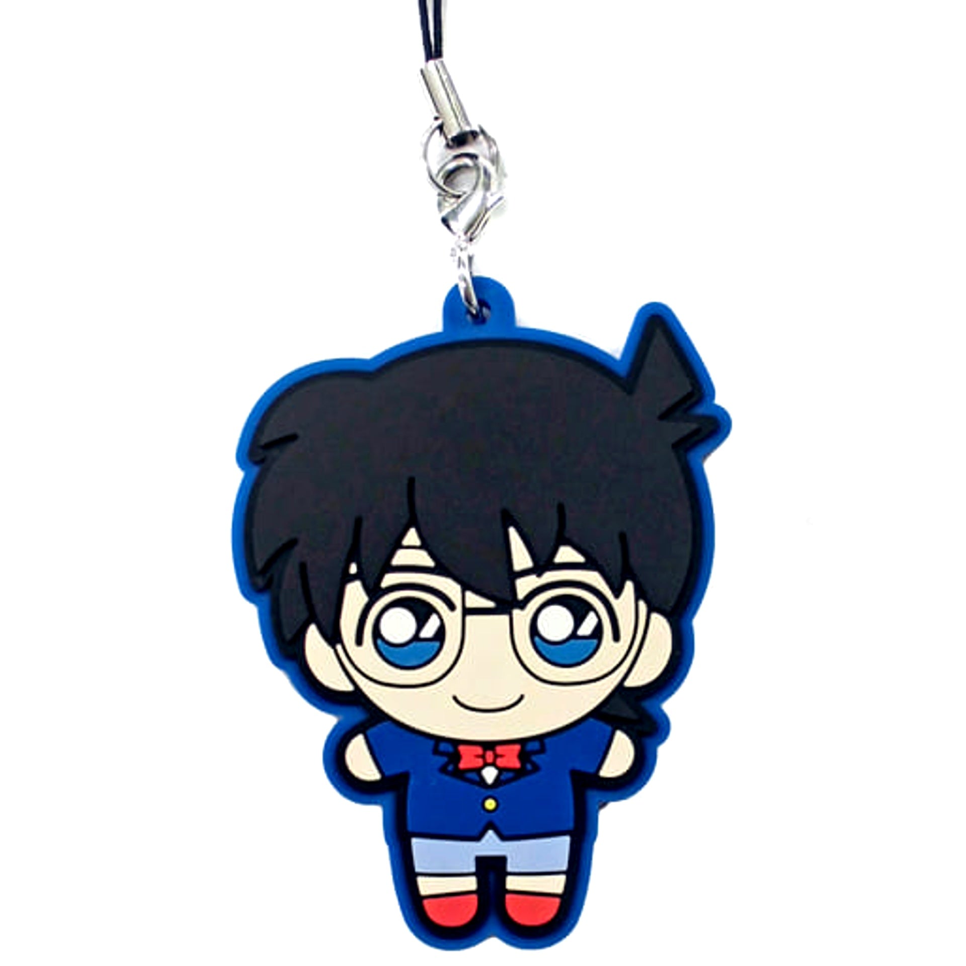 Detective Conan Conan Edogawa Sega Lucky Kuji Zero Collection Plush Rubber Strap Fourth Prize [USED]