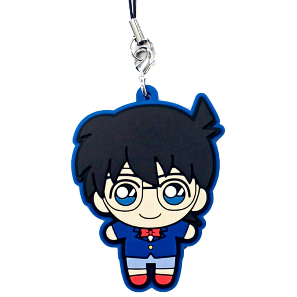 Detective Conan Conan Edogawa Sega Lucky Kuji Zero Collection Plush Rubber Strap Fourth Prize [USED]