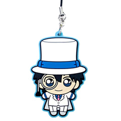 Detective Conan Kid the Phantom Thief Sega Lucky Kuji Zero Collection Plush Rubber Strap Fourth Prize [USED]