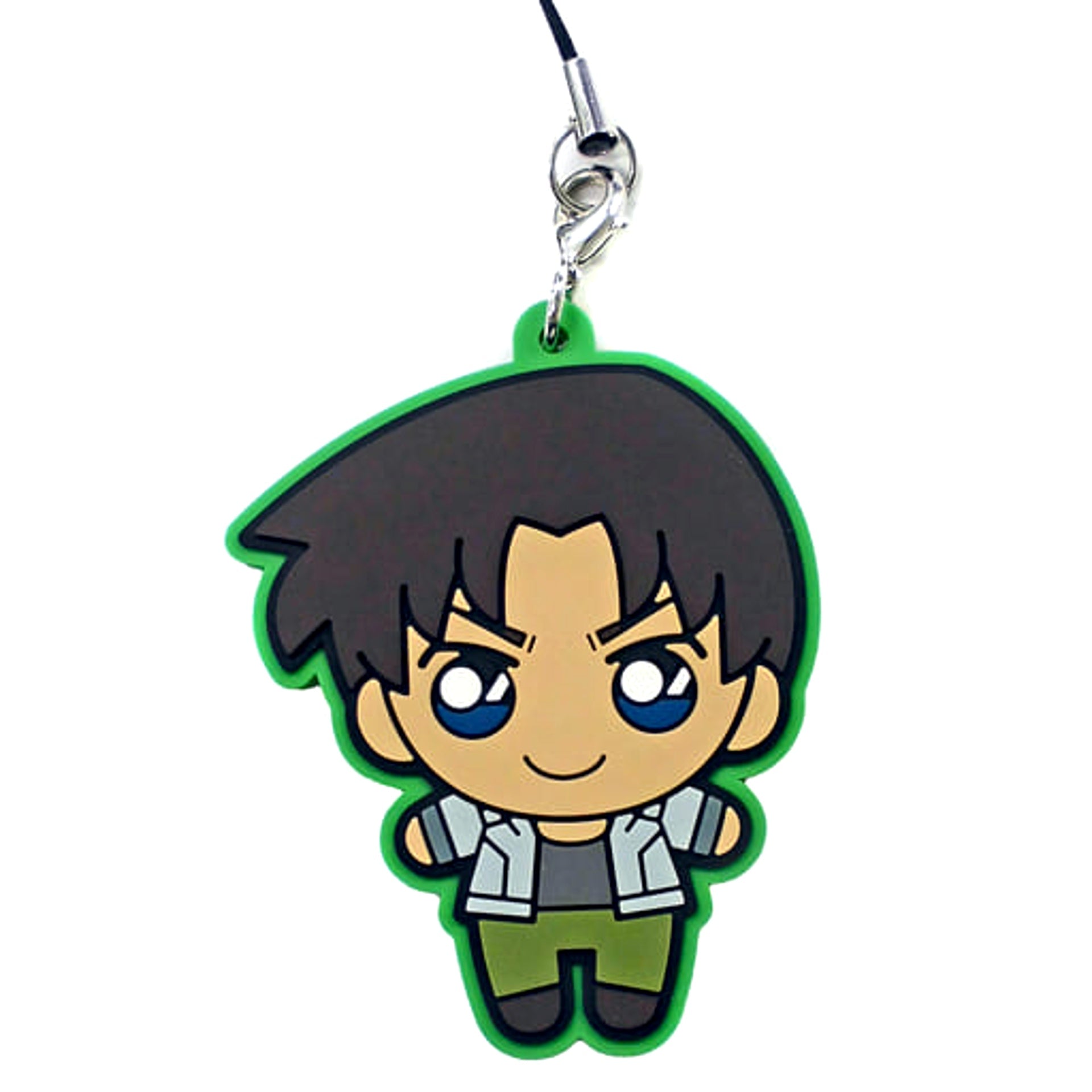 Detective Conan Heiji Hattori Sega Lucky Kuji Zero Collection Plush Rubber Strap Fourth Prize [USED]