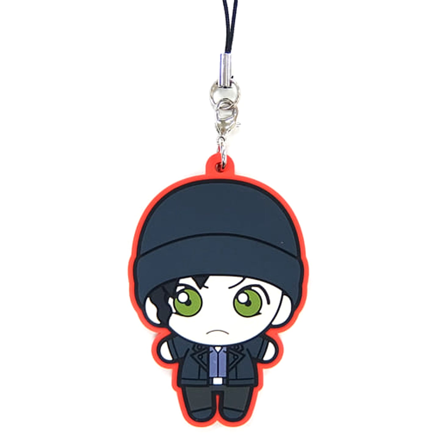 Detective Conan Shuichi Akai Sega Lucky Kuji Zero Collection Plush Rubber Strap Fourth Prize [USED]