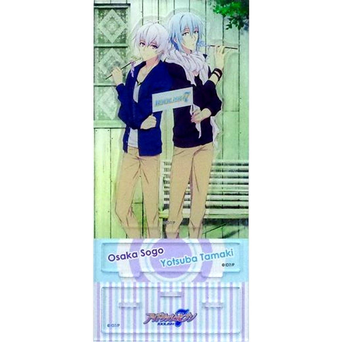 Tamaki Yotsuba & Sogo Osaka PASH Selection Acrylic Stand IDOLiSH7 [USED]