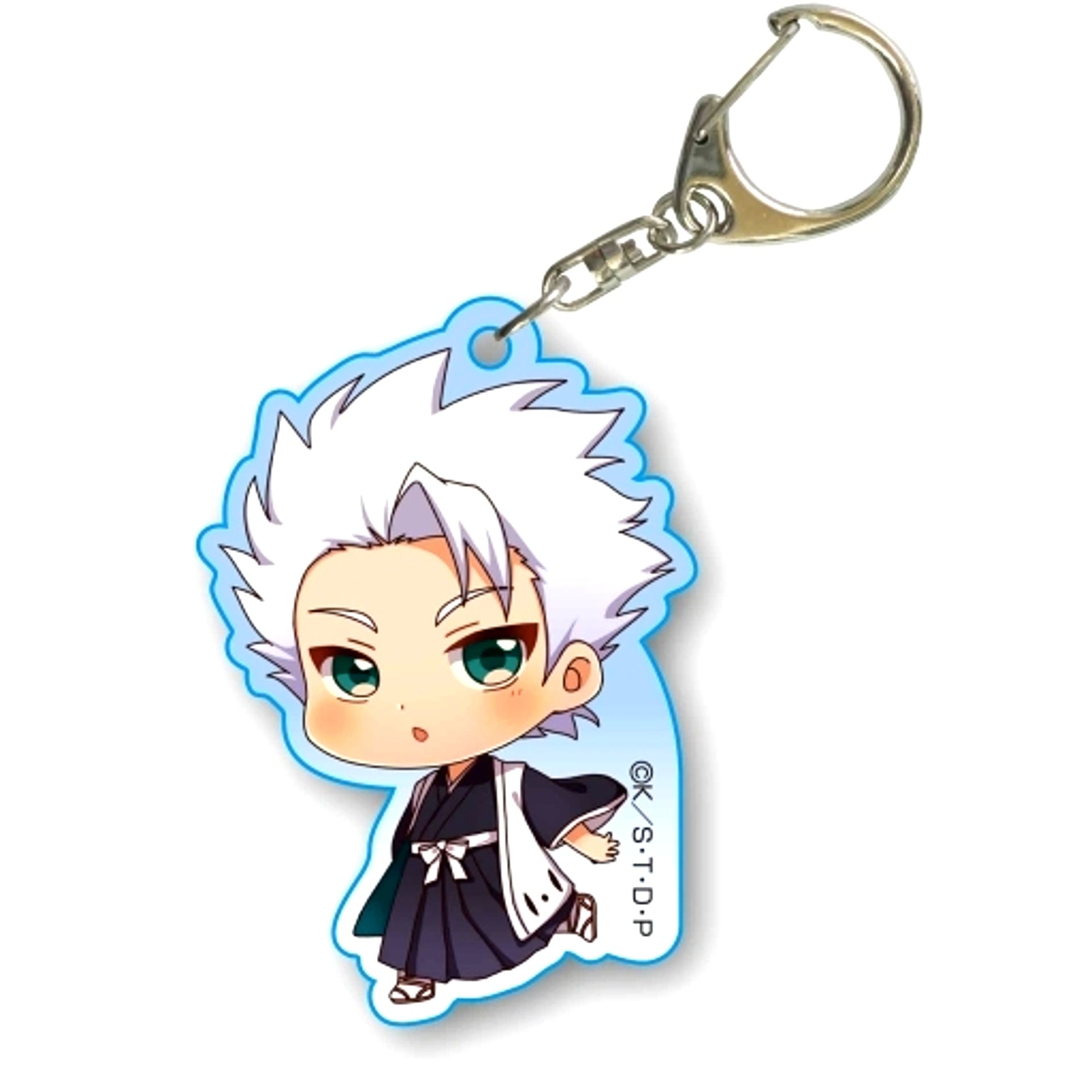 Toshiro Hitsugaya Tekutoko Acrylic Keychain BLEACH [USED]