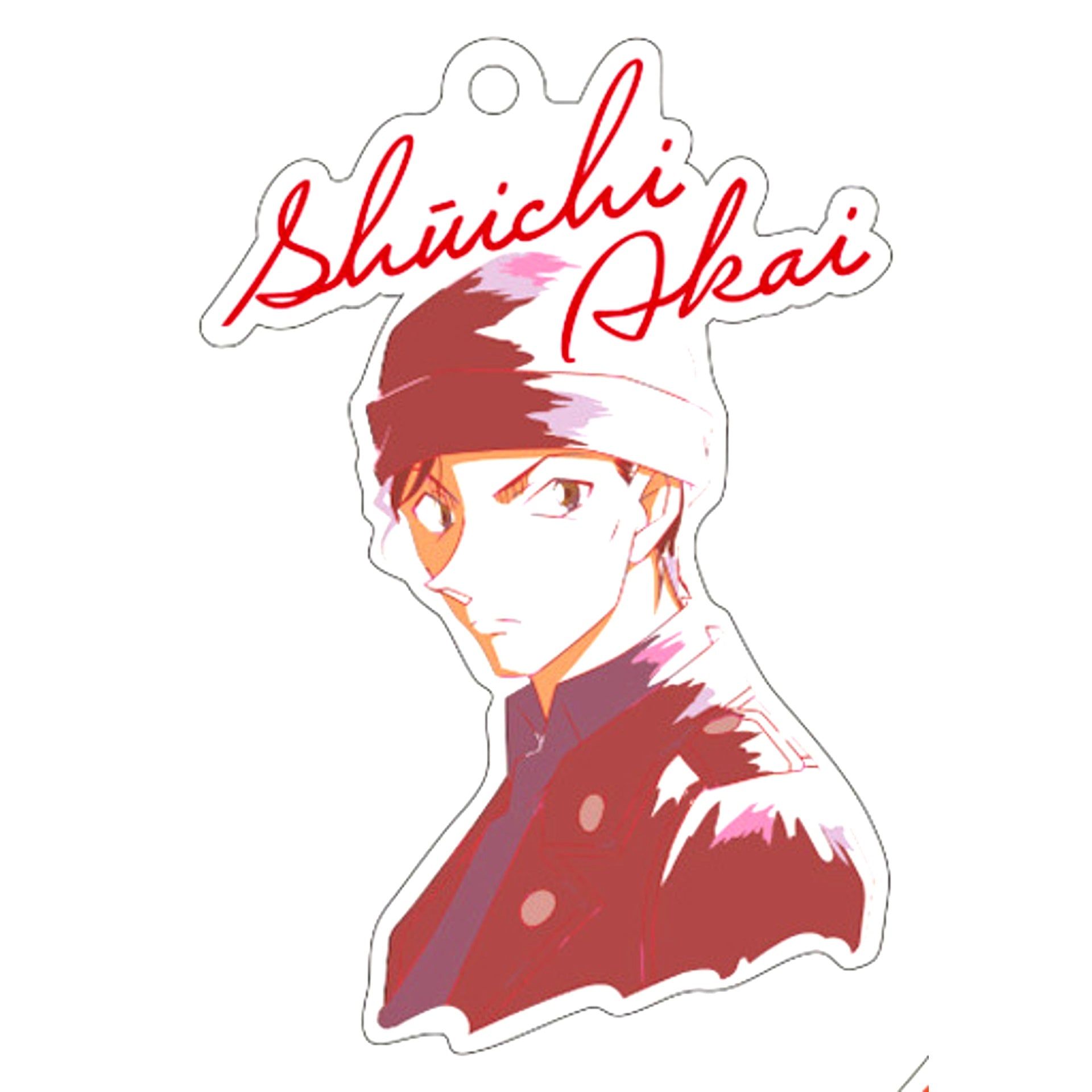 Shuichi Akai Detective Conan Trading Dialogue Acrylic Keychain [USED]