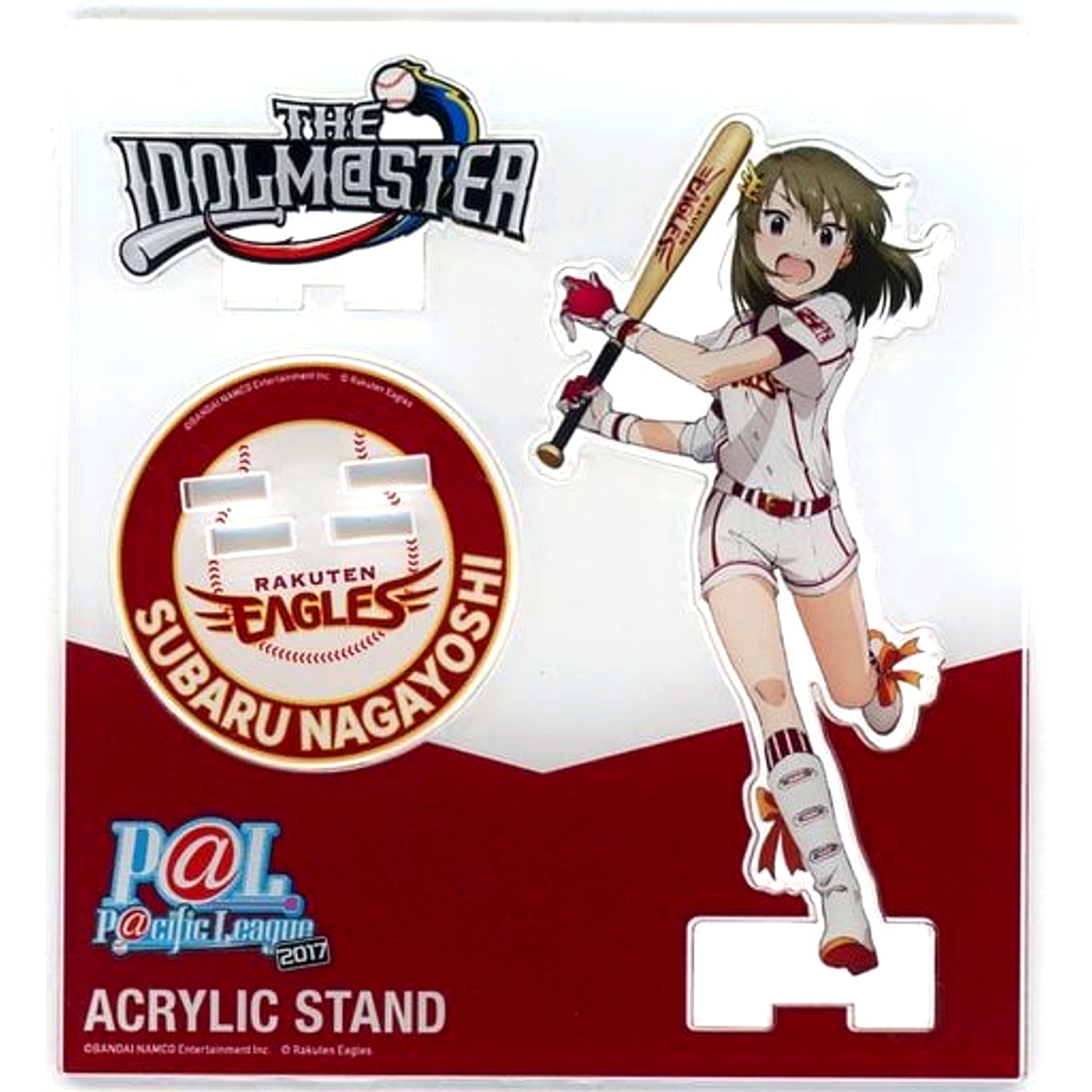 Subaru Nagayoshi THE IDOLM@STER MILLION LIVE! Tohoku Rakuten Golden Eagles P L Collabo Acrylic Stand THE IDOLM@STER Series x Pacific League Collabo [USED]