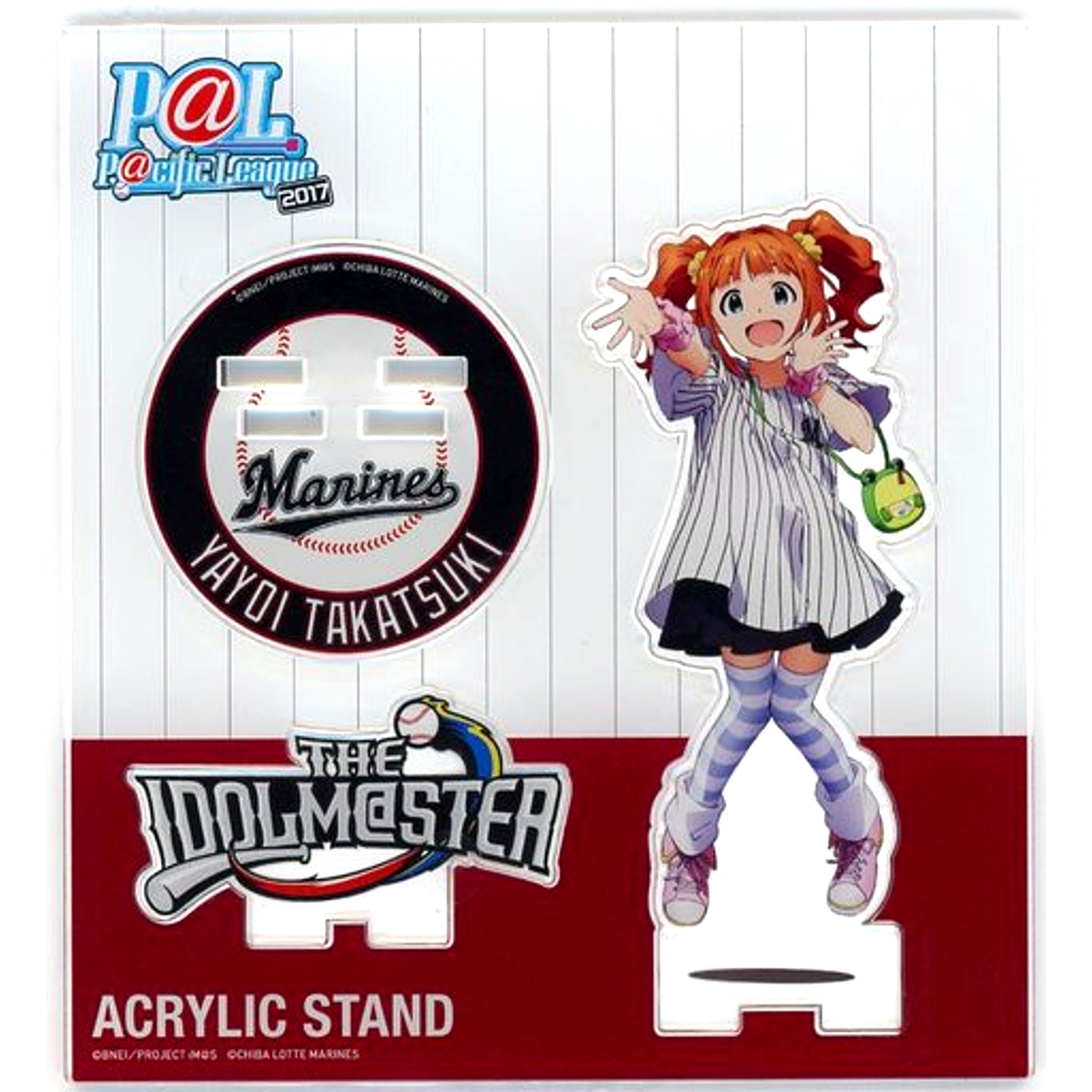 Yayoi Takatsuki THE IDOLM@STER Chiba Lotte Marines Pacific League Collab Acrylic Stand [USED]