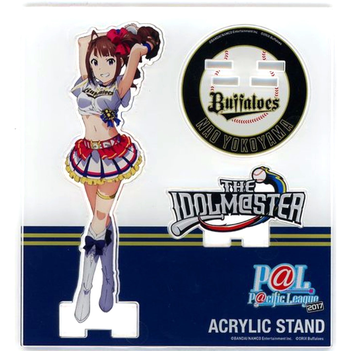 Nao Yokoyama THE IDOLM@STER MILLION LIVE! Orix Buffaloes Pacific League Collab Acrylic Stand [USED]