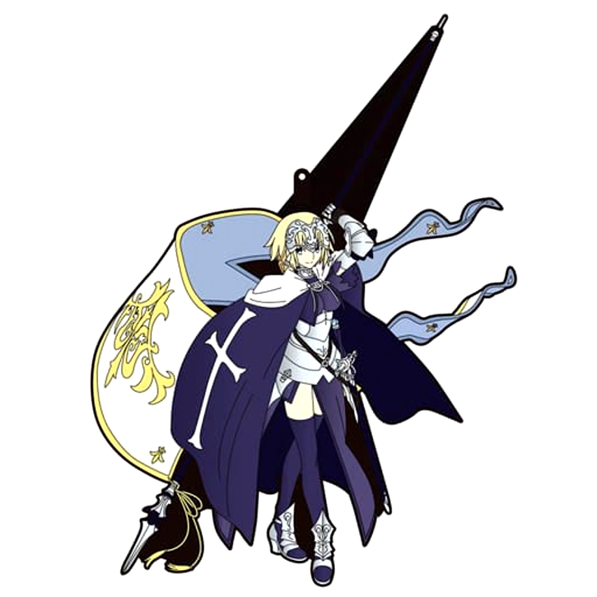 Fate/Grand Order Jeanne d'Arc Ruler Non SD Rubber Strap Vol.2 [USED]