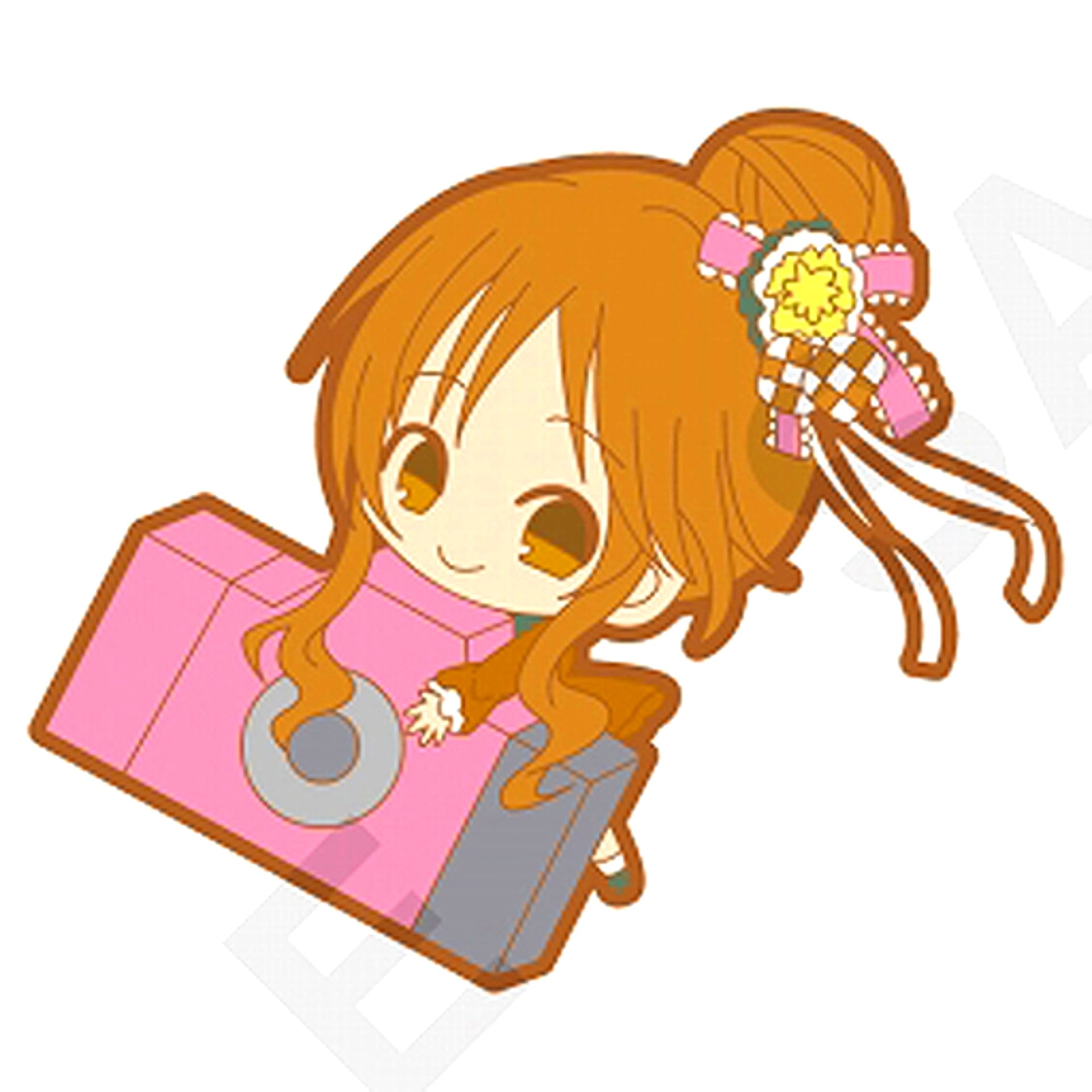 Aiko Takamori The Idolmaster Cinderella Girls PitaColle Rubber Strap Vol.2 Ver.Passion [USED]