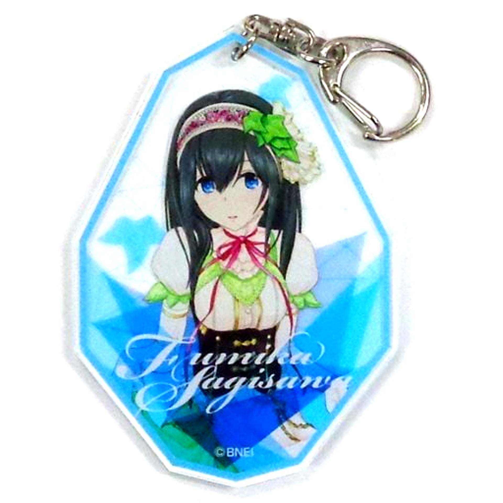 Fumika Sagisawa The Idolm@ster Cinderella Girls Aratana Ippo Acrylic Keychain Official Shop GARAPON Kuji Prize B [USED]