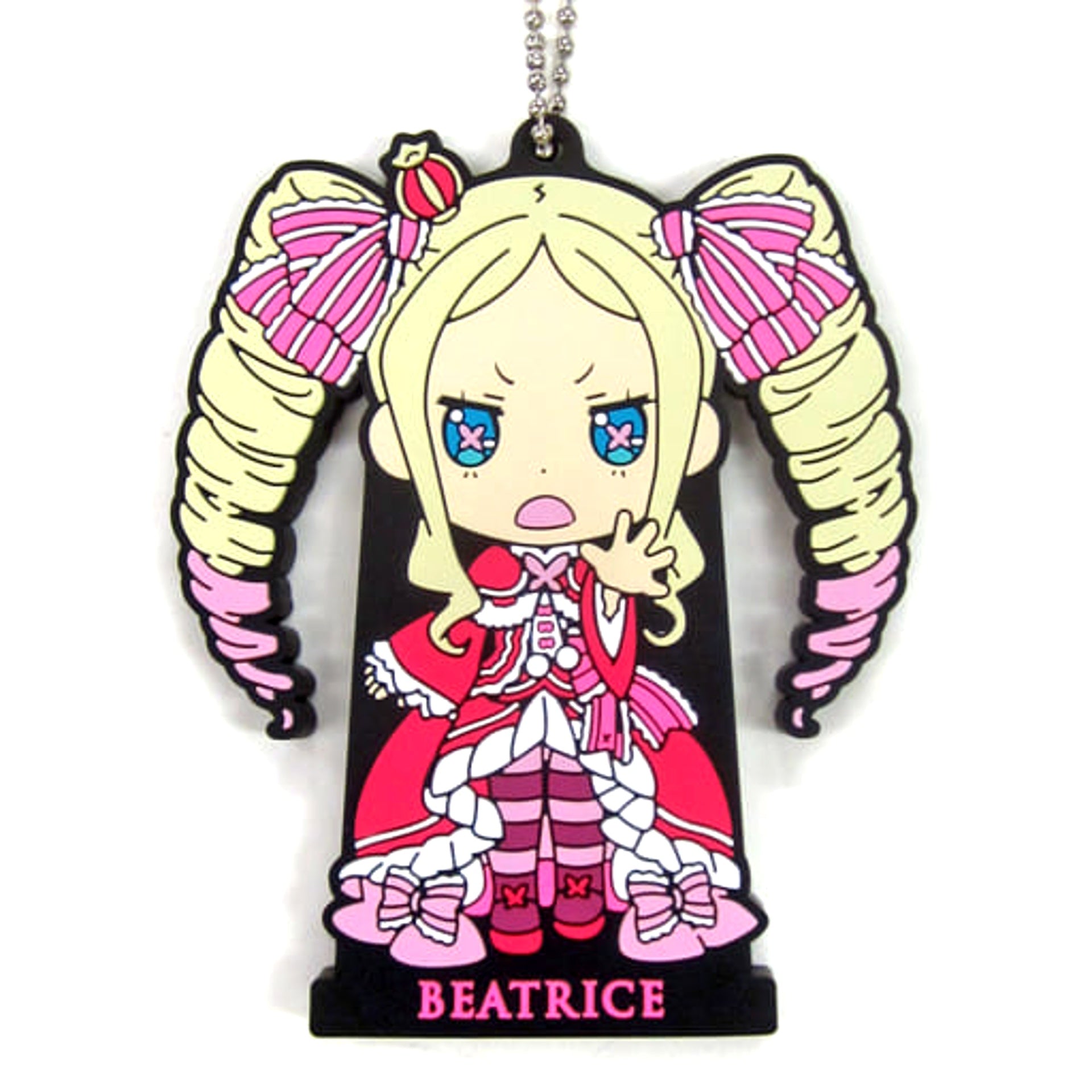 Re:ZERO -Starting Life in Another World- Beatrice Ichiban Kuji Always with You Rubber Mascot Prize D Keychains [USED]
