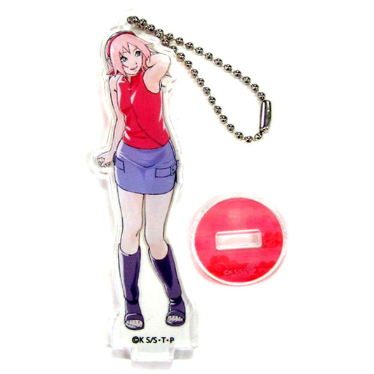 Sakura Haruno Naruto & Boruto J-WORLD Emaki Kizuna Team 7 Reconciliation Acrylic Stand [USED]