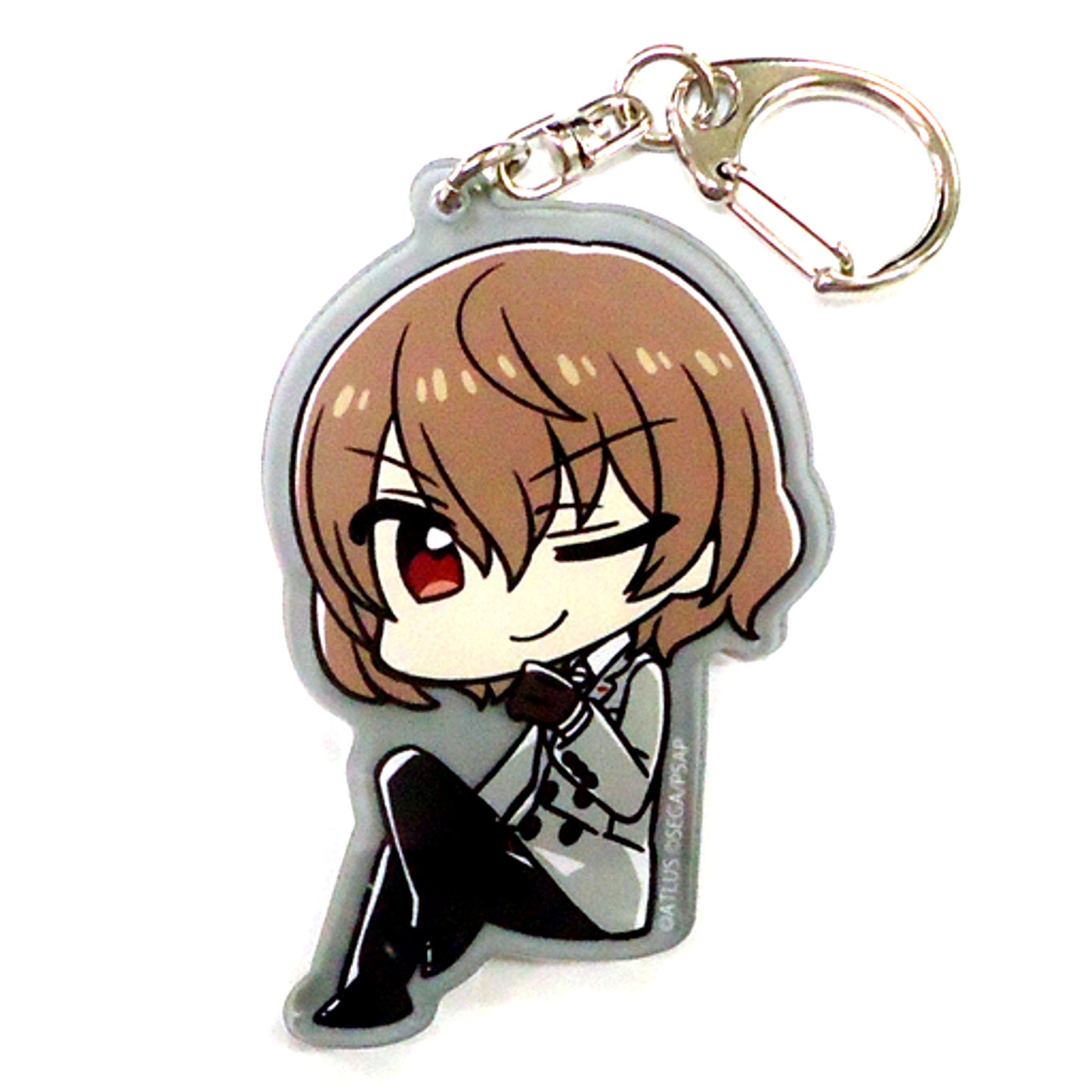 Goro Akechi Persona 5 the Animation Shujin Academy High School Purchasing Department SHIBUYA109 Store Trading Acrylic Charm [USED]