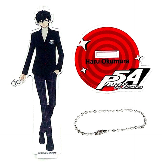 Ren Amamiya Persona 5 the Animation Acrylic Mascot Shujin Academy High School Store SHIBUYA109 [USED]