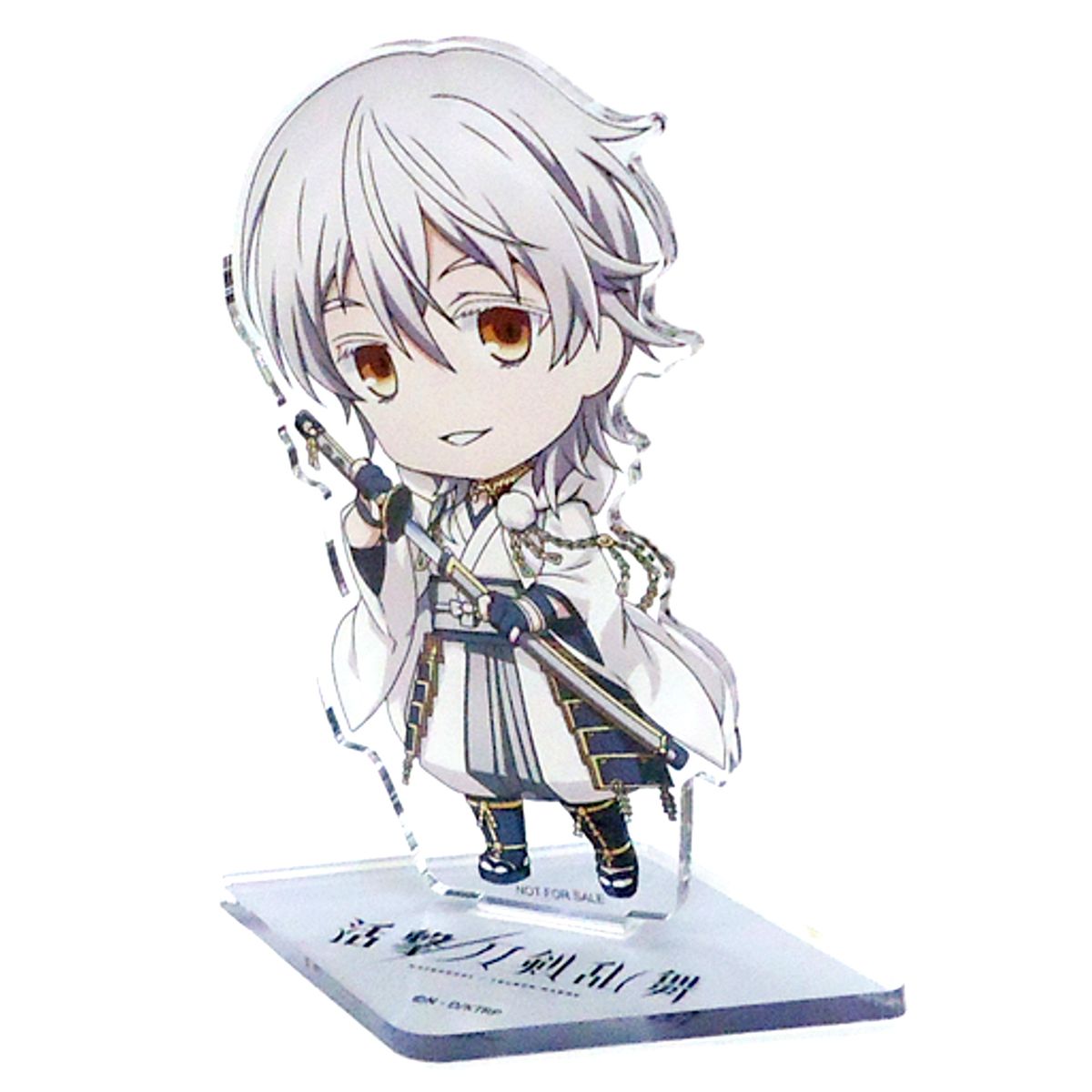 Tsurumaru Kuninaga Nendoroid Plus Acrylic Figure Katsugeki Touken Ranbu Blu-ray/DVD Vol.6 Limited Edition GOODSMILE ONLINE SHOP Purchase Bonus [USED]