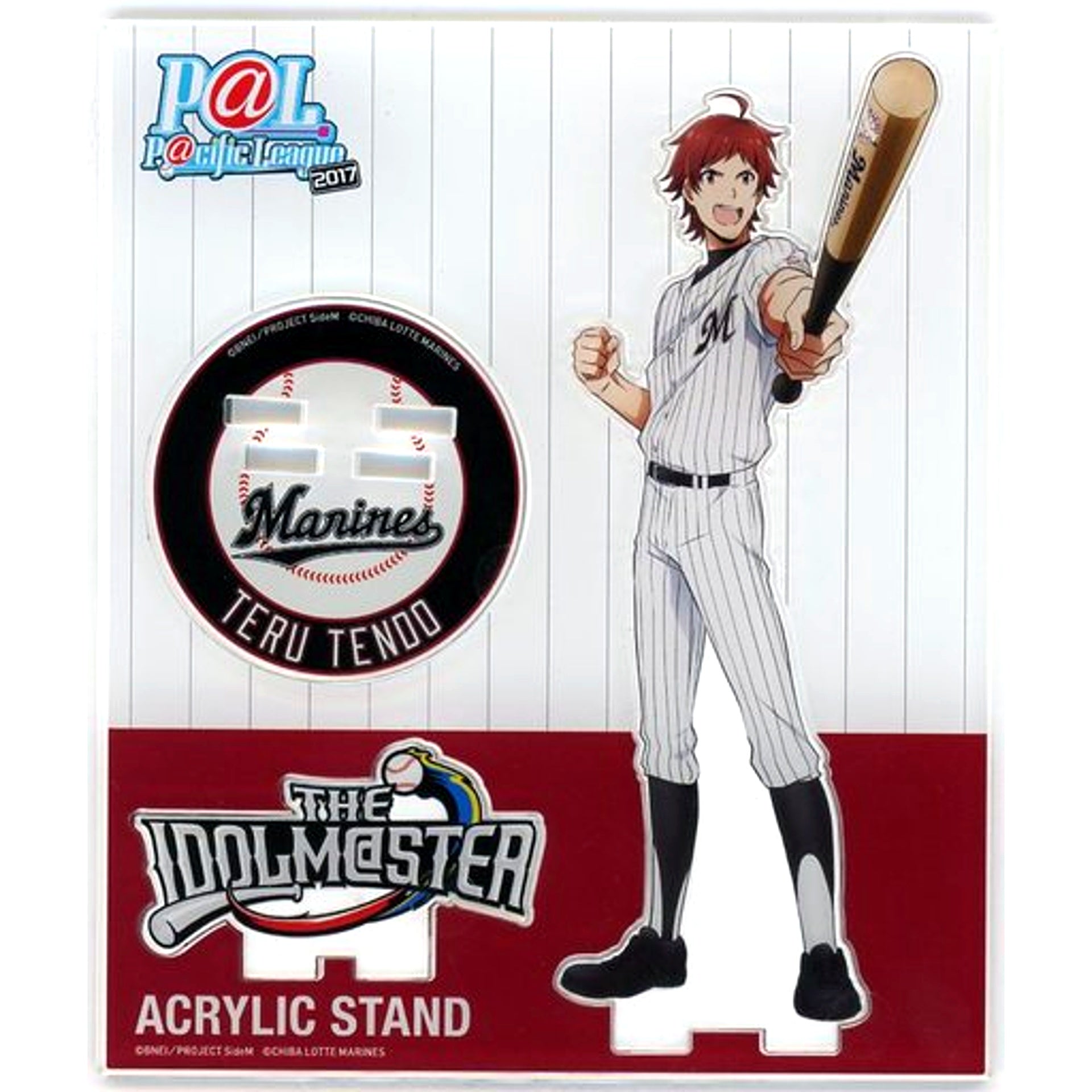 Teru Tendo THE IDOLM@STER SideM Chiba Lotte Marines P L Collabo Acrylic Stand THE IDOLM@STER Series x Pacific League Collabo [USED]