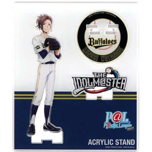 Minori Watanabe The Idolmaster SideM Orix Buffaloes P@L Collabo The Idolmaster Series x Pacific League Collabo Acrylic Stand [USED]