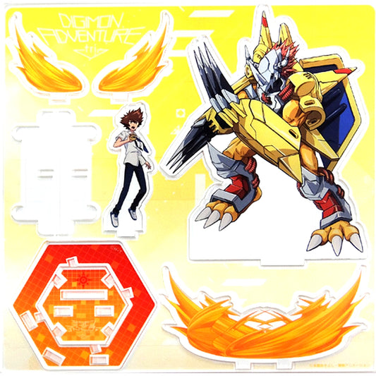 Taichi & WarGreymon Digimon Adventure tri. Digimon tri Shop PART5 in Ikebukuro P'PARCO Acrylic Stand [USED]