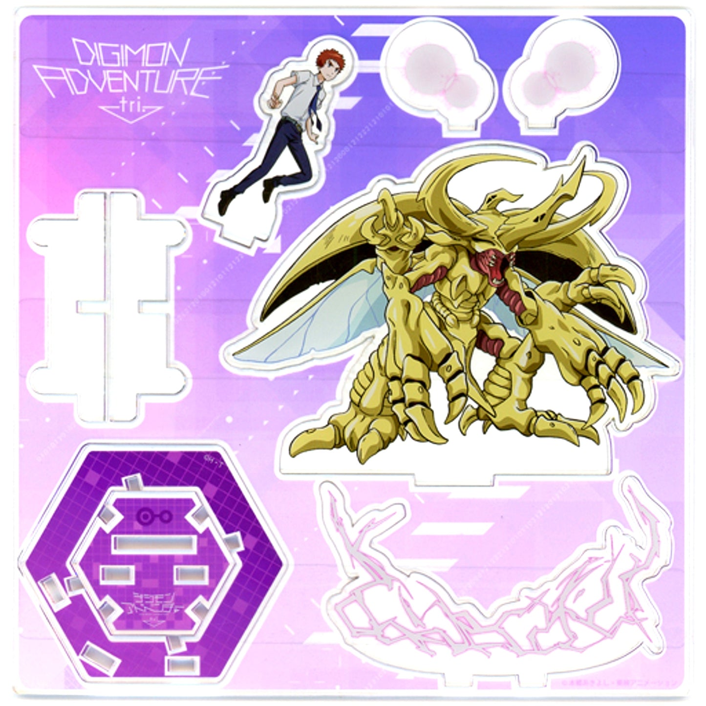 Koushiro & HerculesKabuterimon Digimon Adventure tri. Acrylic Stand Digimon tri. Shop PART 5 in Ikebukuro P'PARCO [USED]