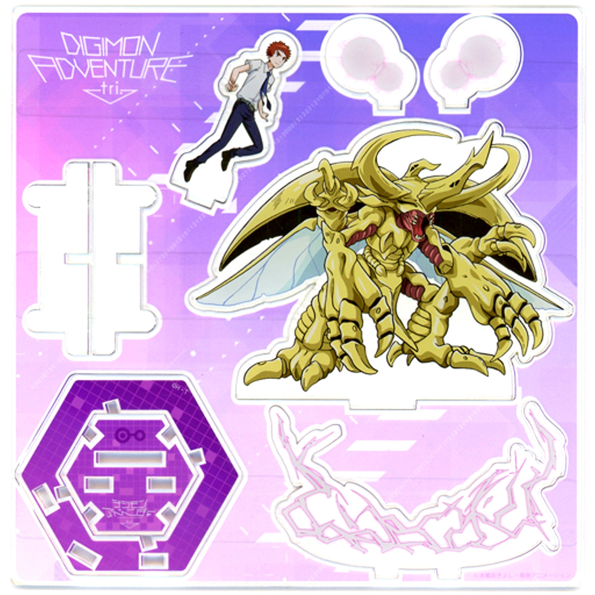 Koushiro & HerculesKabuterimon Digimon Adventure tri. Acrylic Stand Digimon tri. Shop PART 5 in Ikebukuro P'PARCO [USED]
