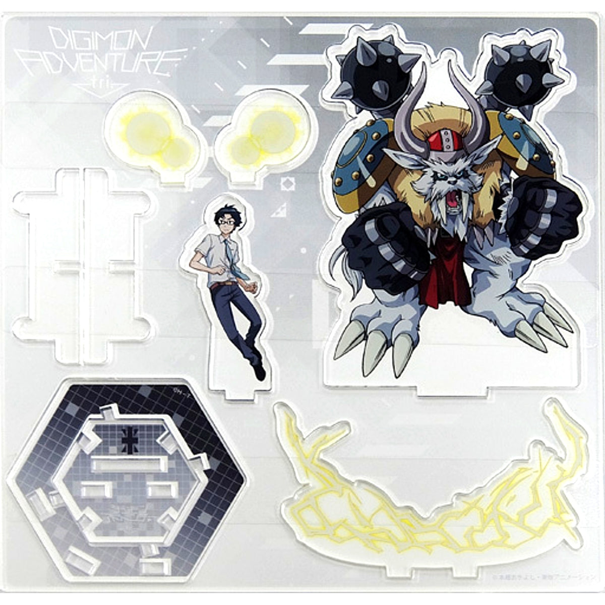 Joe & Vikemon Digimon Adventure tri. Digimon tri Shop PART5 in Ikebukuro P'PARCO Acrylic Stand [USED]