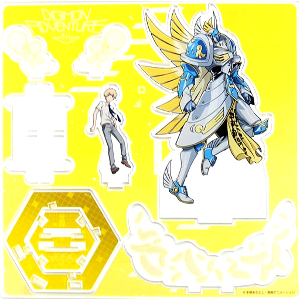 Takeru & Seraphimon Digimon Adventure tri. Digimon tri Shop PART5 in Ikebukuro P'PARCO Acrylic Stand [USED]