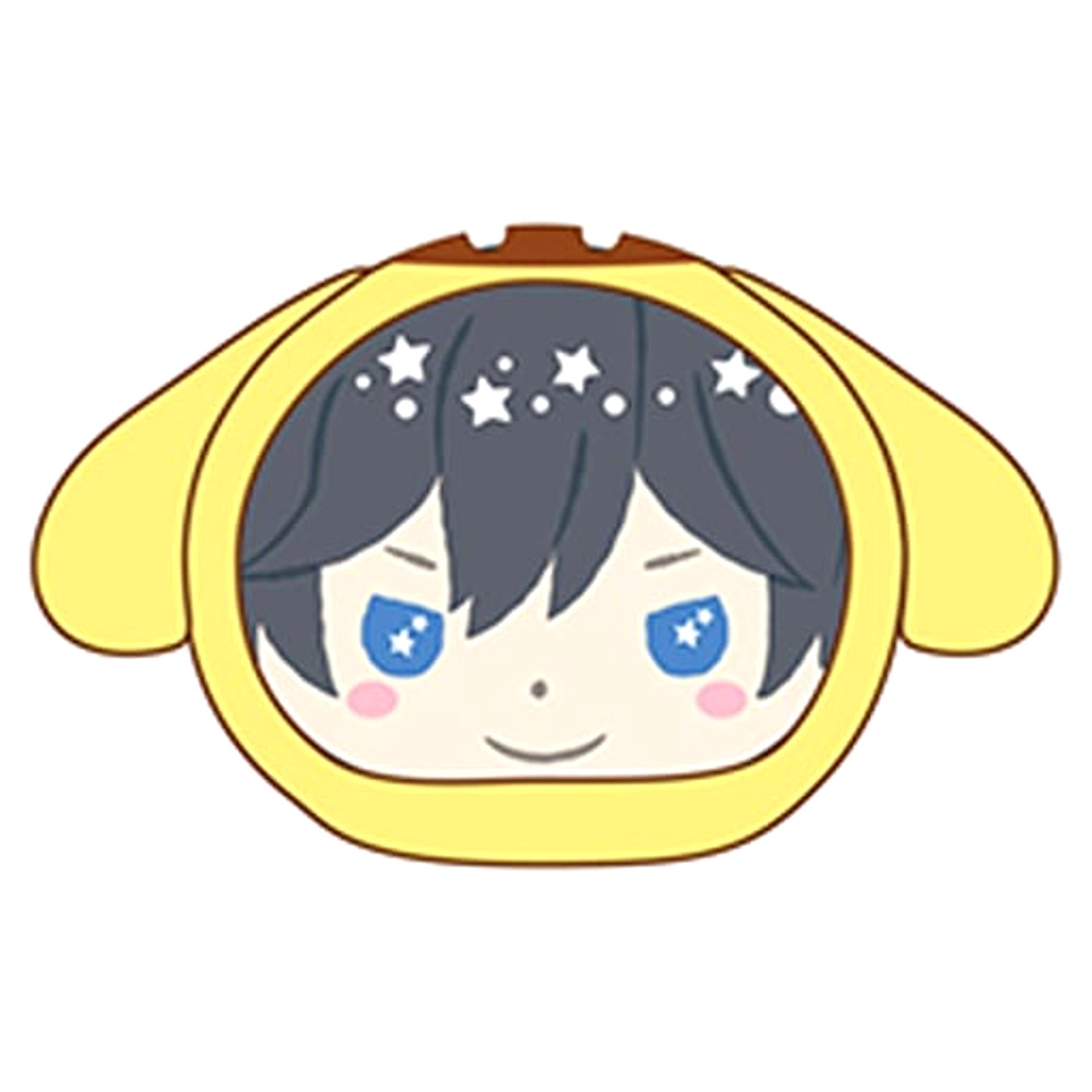 Ensemble Stars! X Sanrio Characters Hokuto Hidaka Omanjuu Niginigi Mascot Mascot [USED]